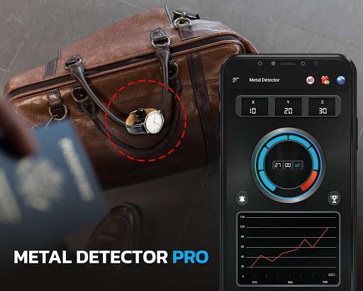 Metal Detector PRO - Stud Finder & Detector - Image screenshot of android app