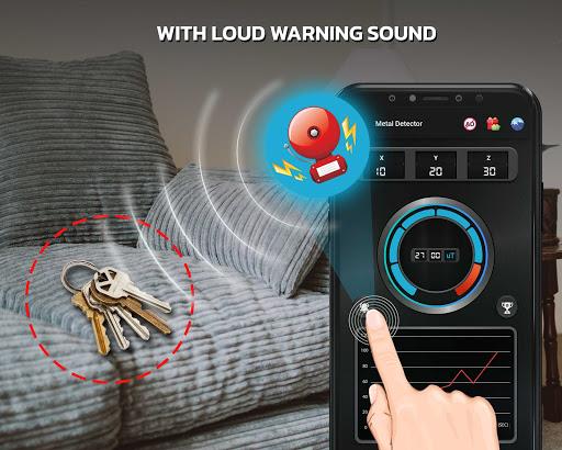 Metal Detector PRO - Stud Finder & Detector - Image screenshot of android app