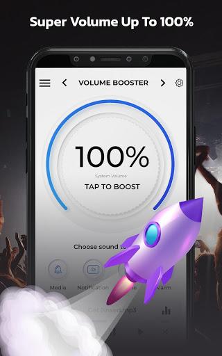 Super Volume Up - Max Sound & Volume Booster Plus - Image screenshot of android app