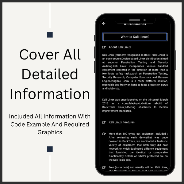 Kali Linux Advanced: AI - Image screenshot of android app