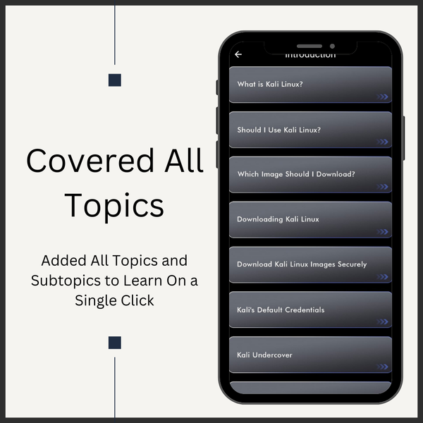Kali Linux Advanced: AI - Image screenshot of android app