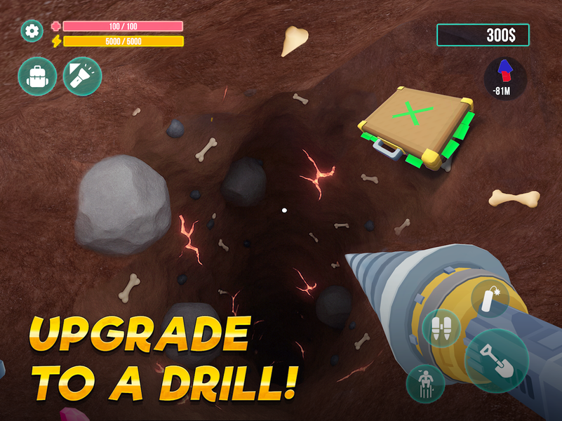 Digging Hole Mania - عکس بازی موبایلی اندروید