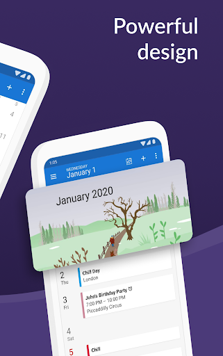DigiCal Calendar Agenda - Image screenshot of android app
