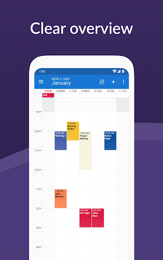 DigiCal Calendar Agenda - عکس برنامه موبایلی اندروید
