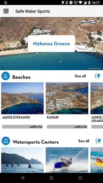 Safe Water Sports - عکس برنامه موبایلی اندروید