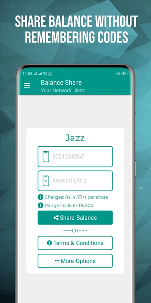 Balance Share - Easily Share B - عکس برنامه موبایلی اندروید