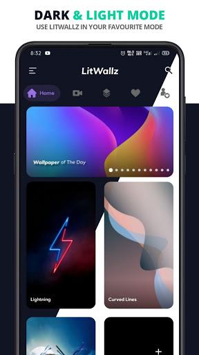 LitWallz - ۴K, HD Wallpapers & - عکس برنامه موبایلی اندروید