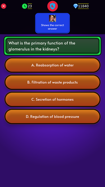 Anatomy Quiz: Trivia Body Game - عکس برنامه موبایلی اندروید