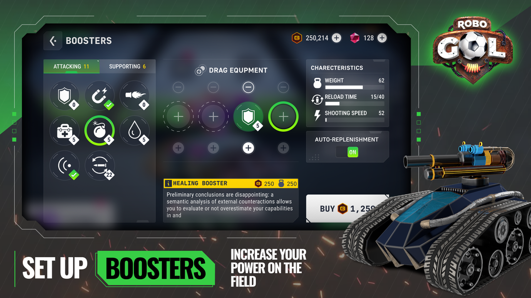 RoboGol: Robot Soccer League - عکس بازی موبایلی اندروید