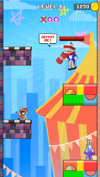 Rainbow Clown: Swing Monster - عکس بازی موبایلی اندروید