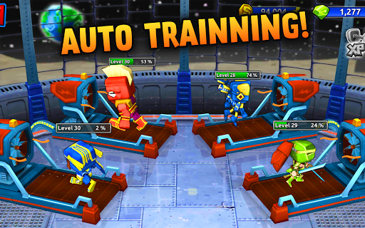 Unepic Heroes: RPG Idle Game - Gameplay image of android game