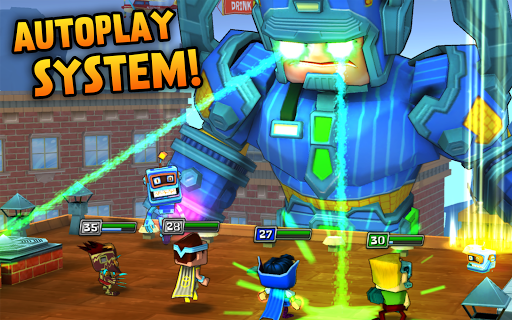 Unepic Heroes: RPG Idle Game - Gameplay image of android game