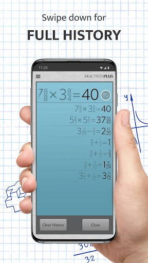 Fraction Calculator Plus - عکس برنامه موبایلی اندروید