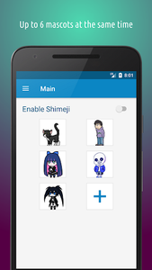 Shimeji - عکس برنامه موبایلی اندروید