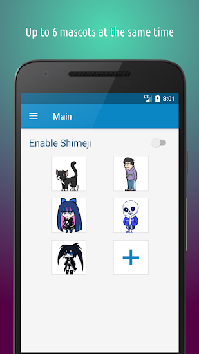 Shimeji - عکس برنامه موبایلی اندروید