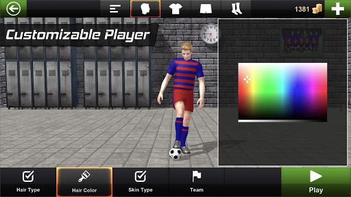 Digital Soccer : Freekick 2022 - Gameplay image of android game