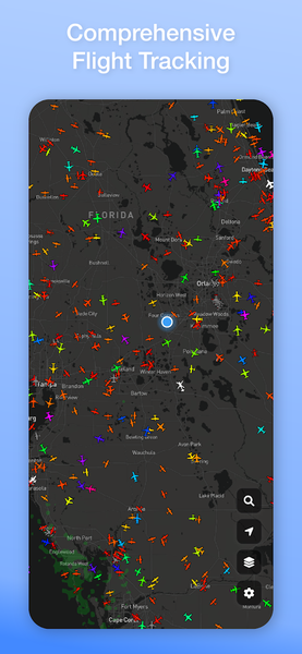 Flight Tracker Radar Live 24 - عکس برنامه موبایلی اندروید