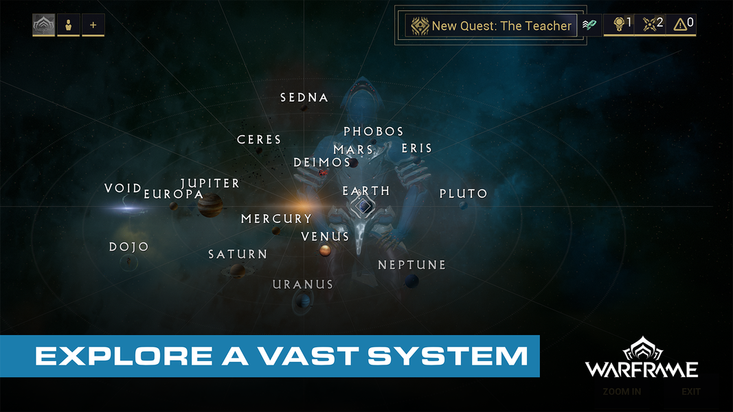 Warframe - Gameplay image of android game