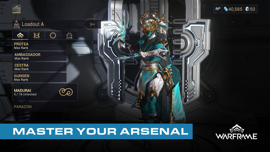 Warframe - Gameplay image of android game