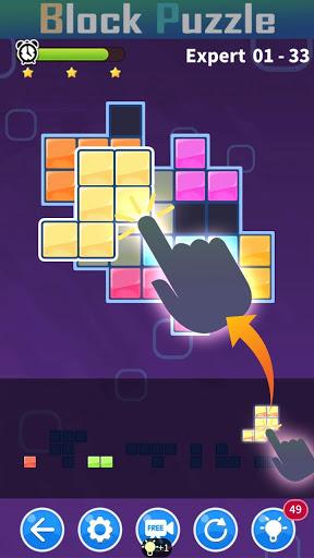 Block Puzzle Classic - Gameplay image of android game