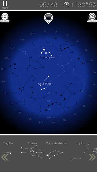 Constellations Puzzle - Gameplay image of android game