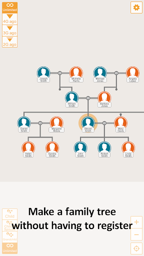Quick Family Tree - عکس برنامه موبایلی اندروید