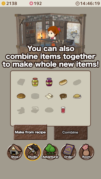 Item shop - Gameplay image of android game