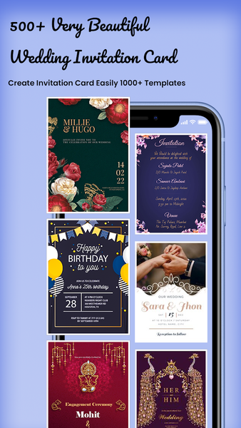 برنامه All Invitation Card Maker - دانلود | بازار