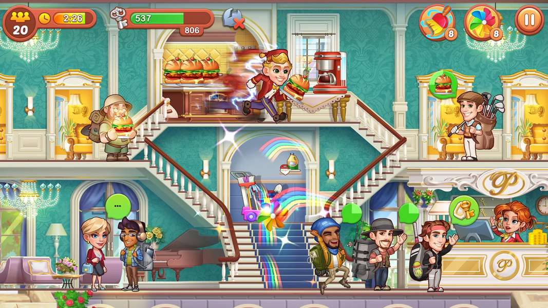 Hotel Fever - Gameplay image of android game
