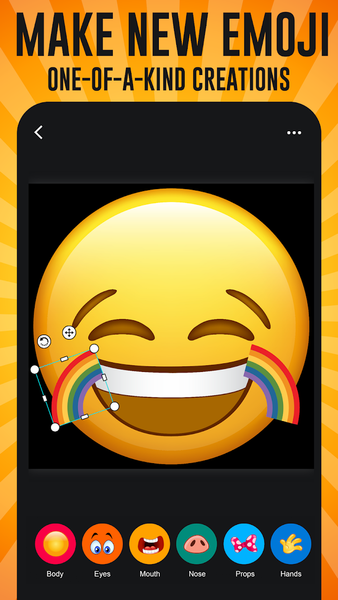 Emoji Maker Pro: Design Emojis - عکس برنامه موبایلی اندروید