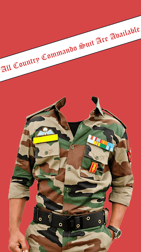 Commando Photo Suit - Image screenshot of android app