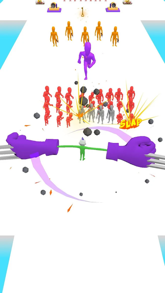 Slap Masters - Flexible Hands - Gameplay image of android game