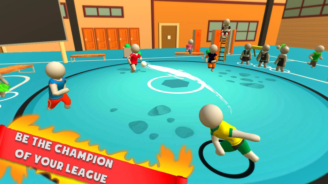 Human Gangs : Ultimate Ball Fi - Gameplay image of android game