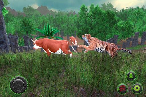 Wild Tiger Vs BigFoot Gorilla - Gameplay image of android game