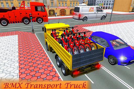 Bicycle Transport Truck Driver 3D - عکس بازی موبایلی اندروید