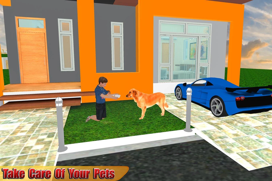 Virtual Boy: Family Simulator - Gameplay image of android game