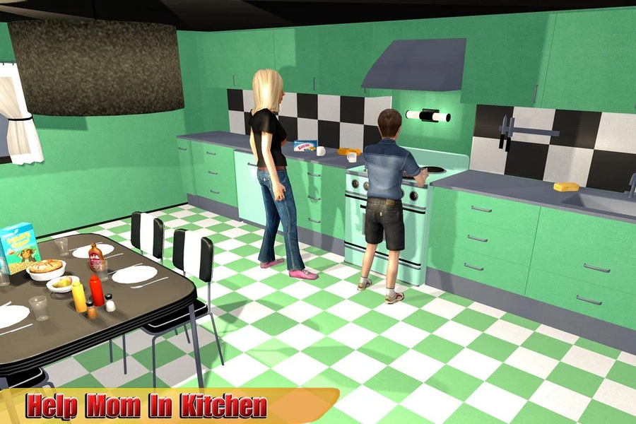 Virtual Boy: Family Simulator - Gameplay image of android game