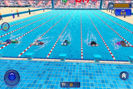Virtual High School Swimming Championship - عکس بازی موبایلی اندروید