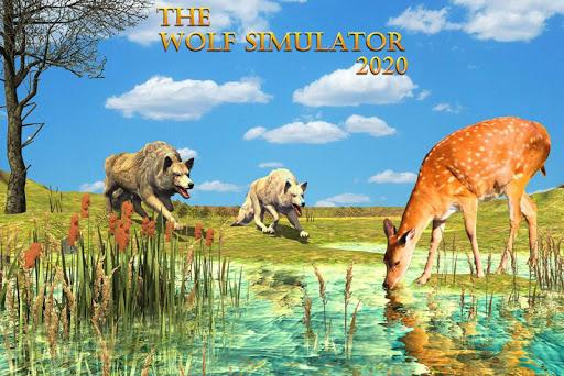 Wolf Simulator Family Sim 3D - Gameplay image of android game