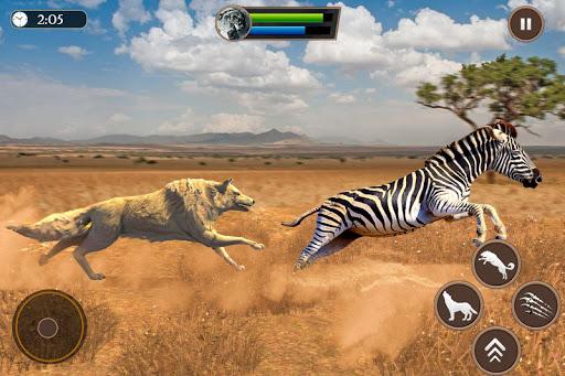 Wolf Simulator Family Sim 3D - Gameplay image of android game