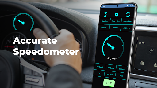Speedometer: GPS Speed Tracker - عکس برنامه موبایلی اندروید