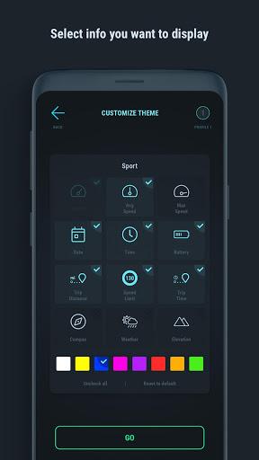 GPS Speedometer for Car - Image screenshot of android app