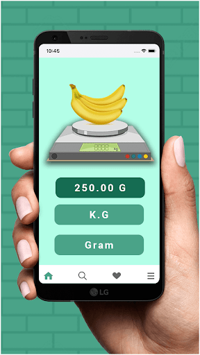 Mobile Weight Scale Machine - Image screenshot of android app