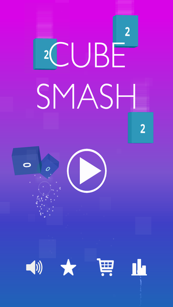 Cube Smash - Gameplay image of android game