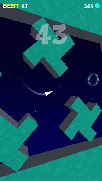 Space Wave - Gameplay image of android game