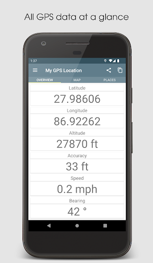 My GPS Location: Realtime GPS - عکس برنامه موبایلی اندروید