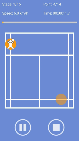 Badminton Court Training - عکس برنامه موبایلی اندروید