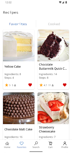 Cake Recipes - Image screenshot of android app