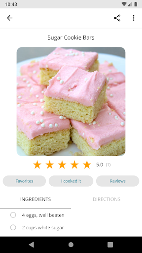 Cookie Recipes - Image screenshot of android app