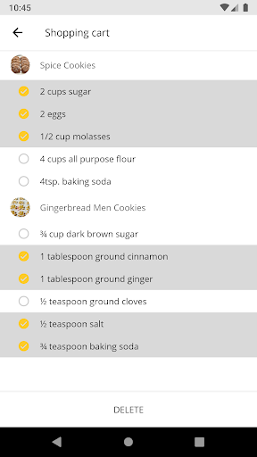 Cookie Recipes - Image screenshot of android app